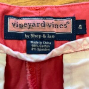Vineyard Vines Pink Capris Size 4